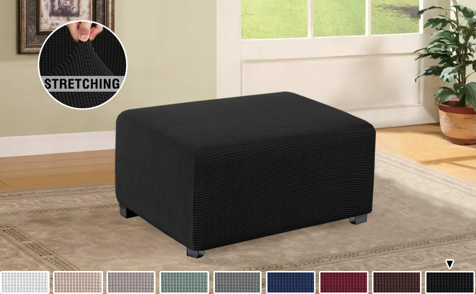 Top 10 Best Slipcovers to Dress up Your Ottoman | Reviews & Buying Guide