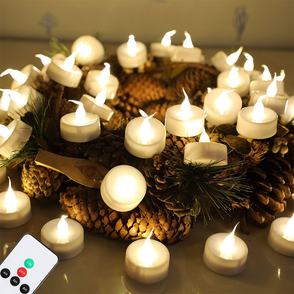 Top 10 Best Flameless Tea Lights Candles Reviews